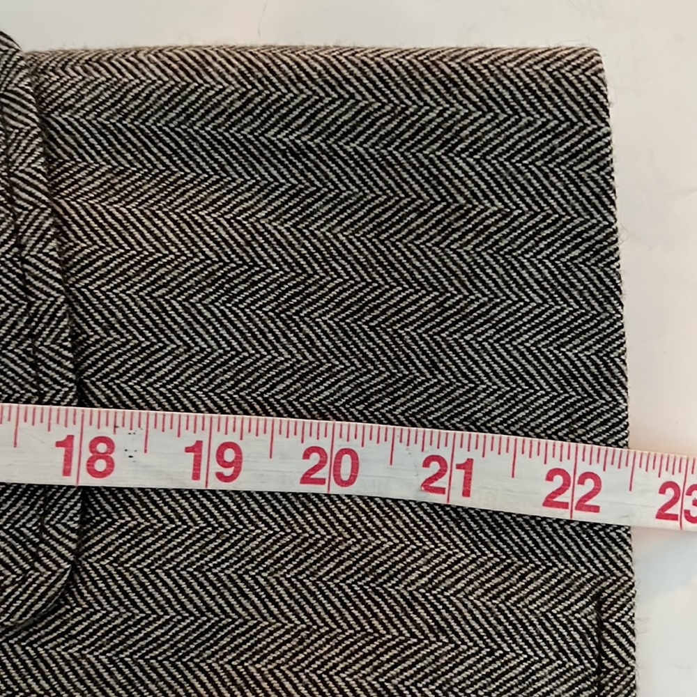 JCREW | Brown Herringbone Wool Jacket Size 6 - Picture 8 of 9